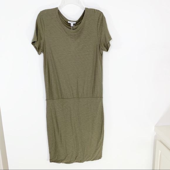 James Perse Short Sleeve Blouson T-Shirt Dress L - Picture 14 of 15